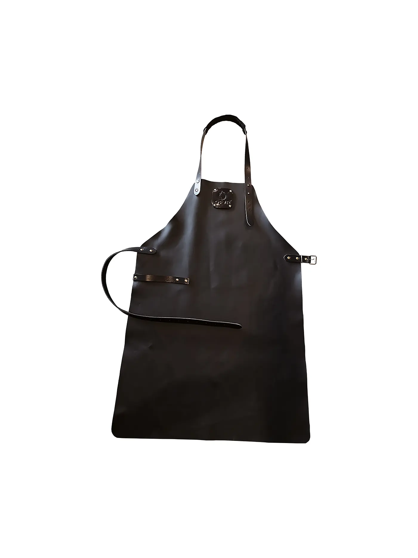 OFYR | Grillschürze Leder Schwarz | 